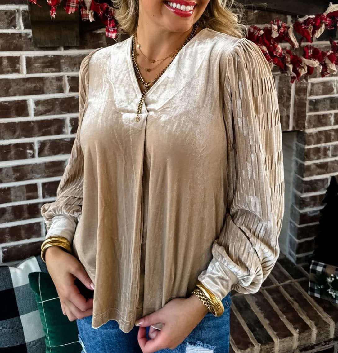 Love Velvet top