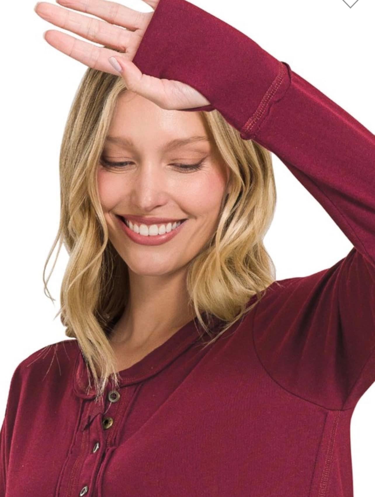 Basic with Thumbholes