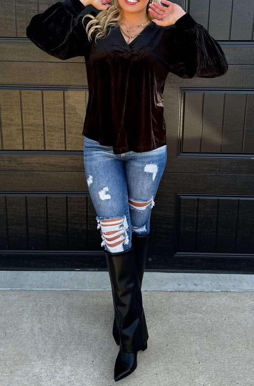Love Velvet top