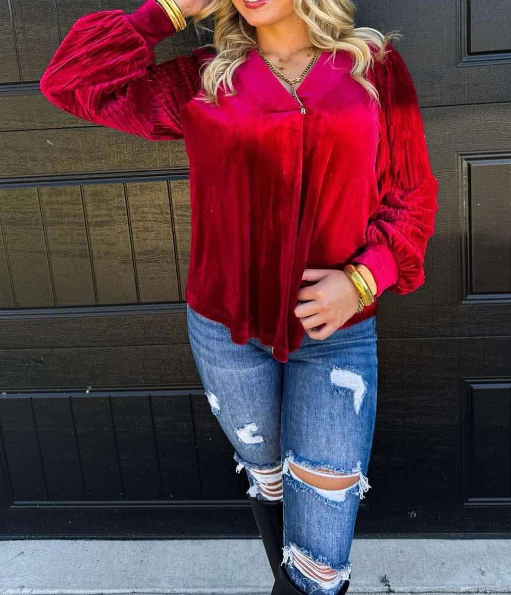 Love Velvet top