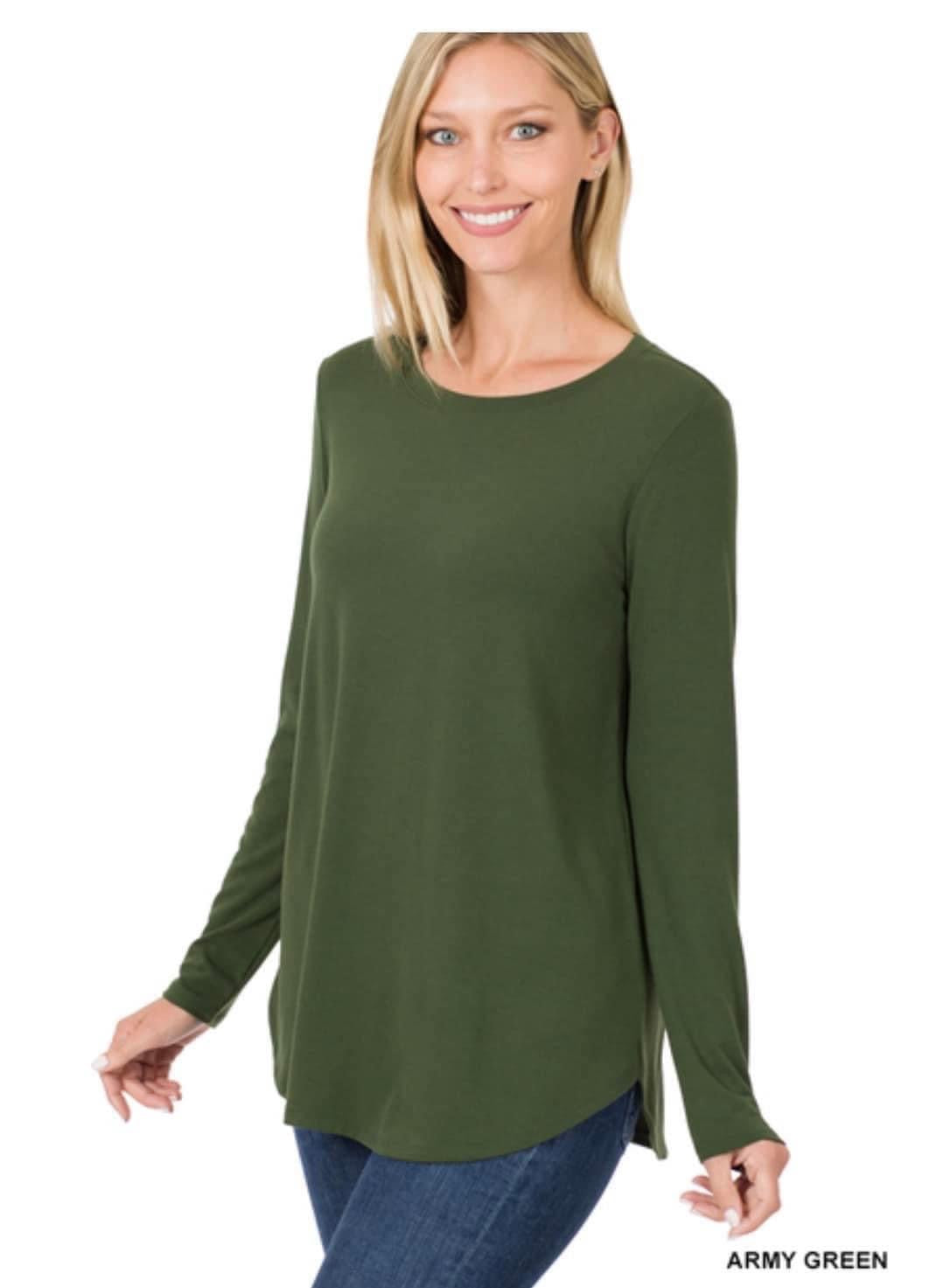 Basic Long Sleeve Shirts