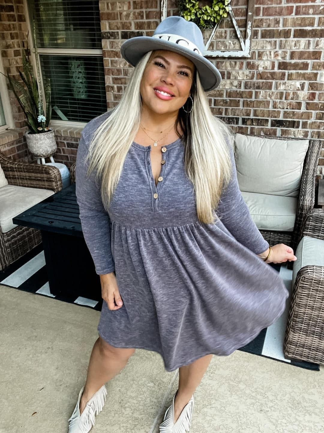 Raquel Henley Dress no