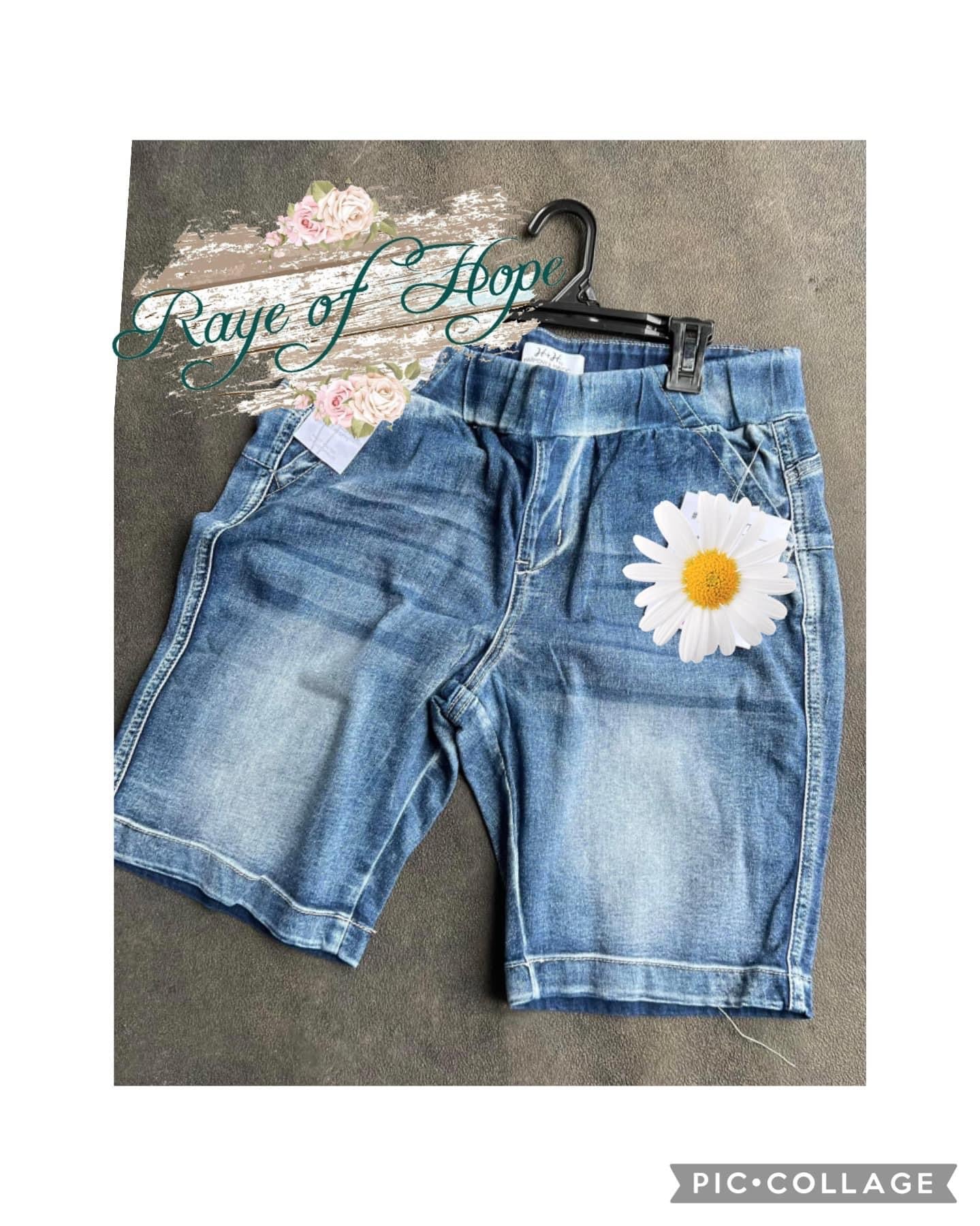 Bermuda Denim Shorts