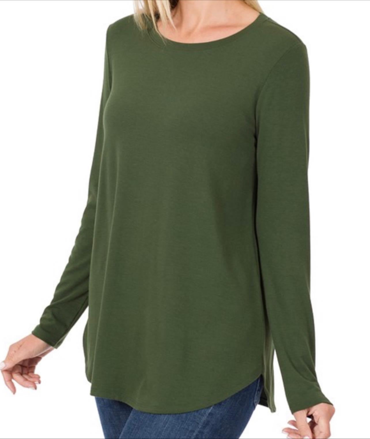 Basic Long Sleeve Shirts
