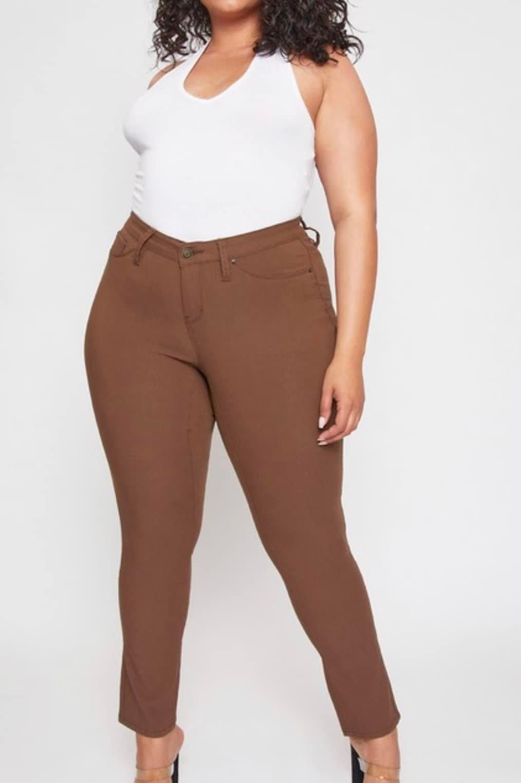 Hyper-stretch Mid Rise Skinny Jean