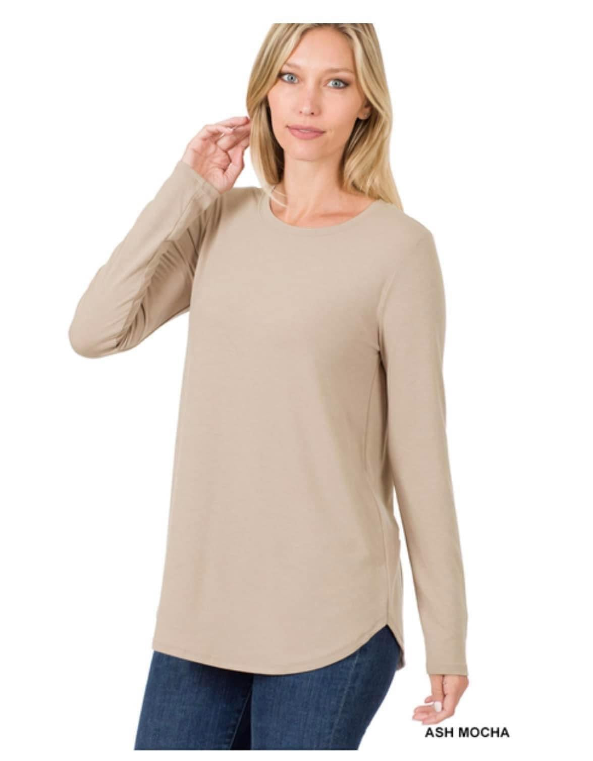Basic Long Sleeve Shirts