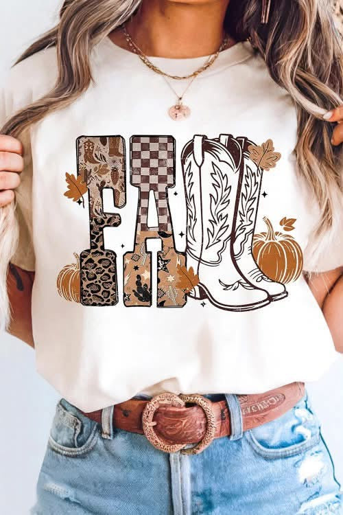 Fall Boots Tee