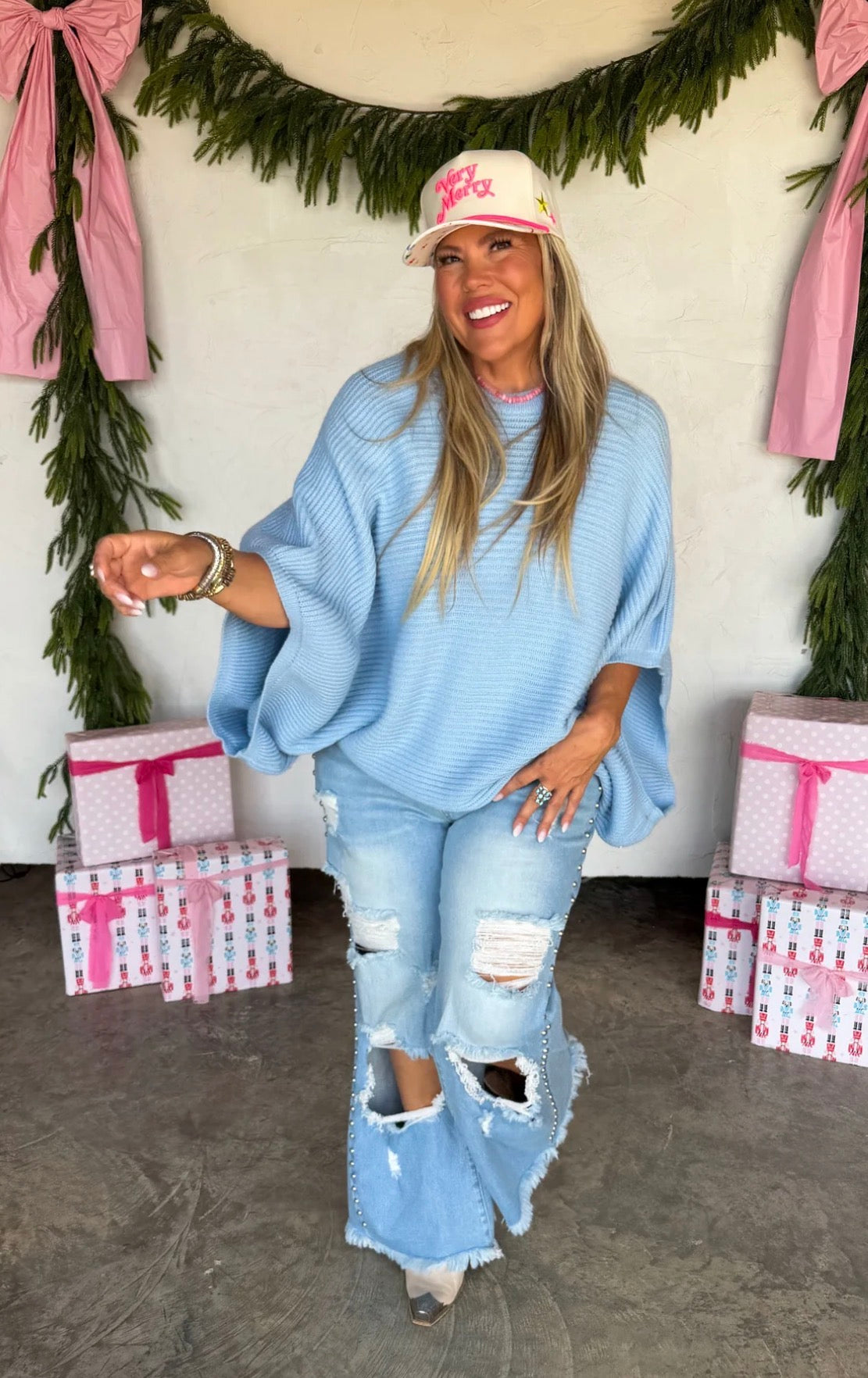 MEG PULLOVER PONCHO