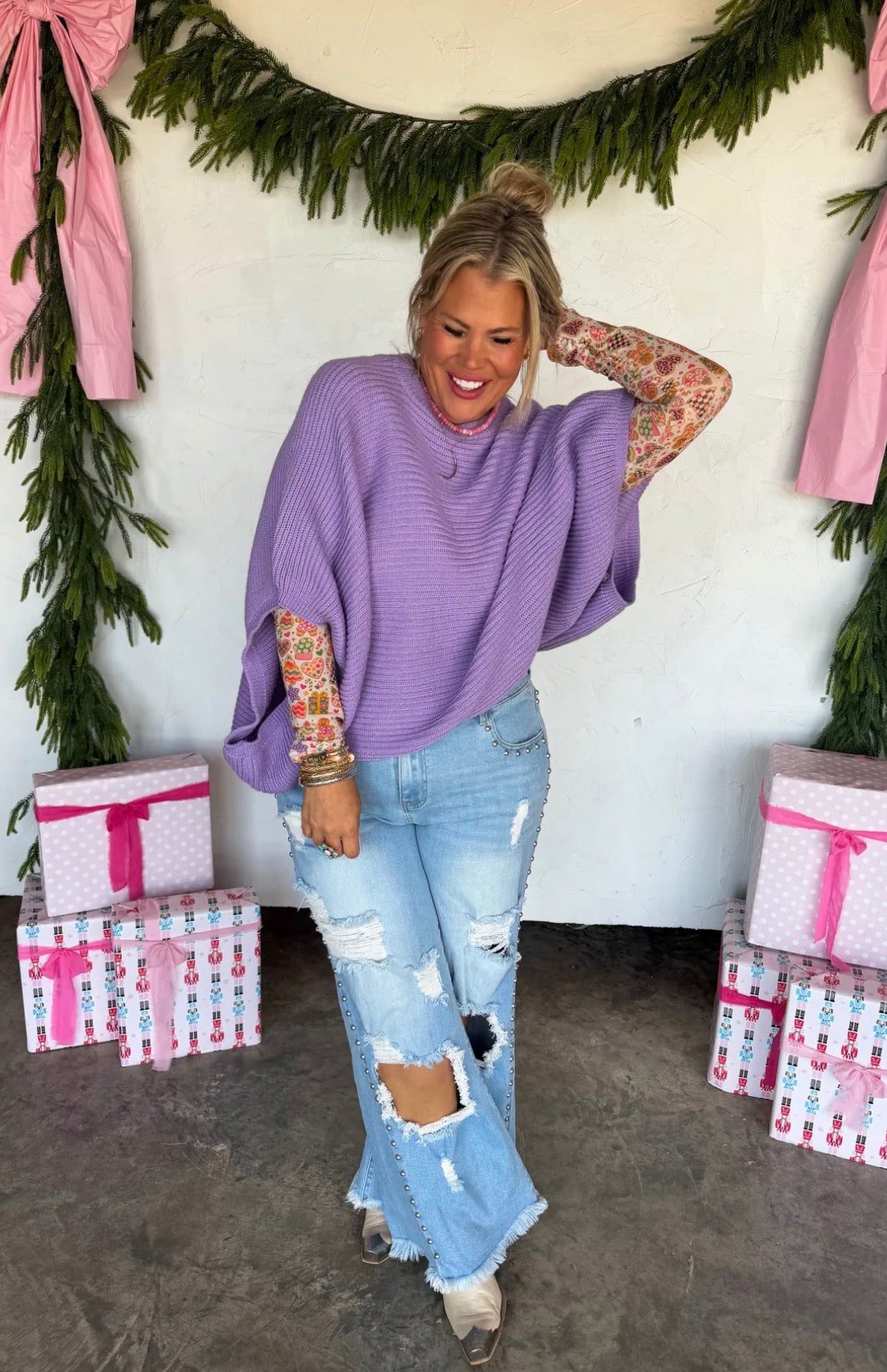 MEG PULLOVER PONCHO