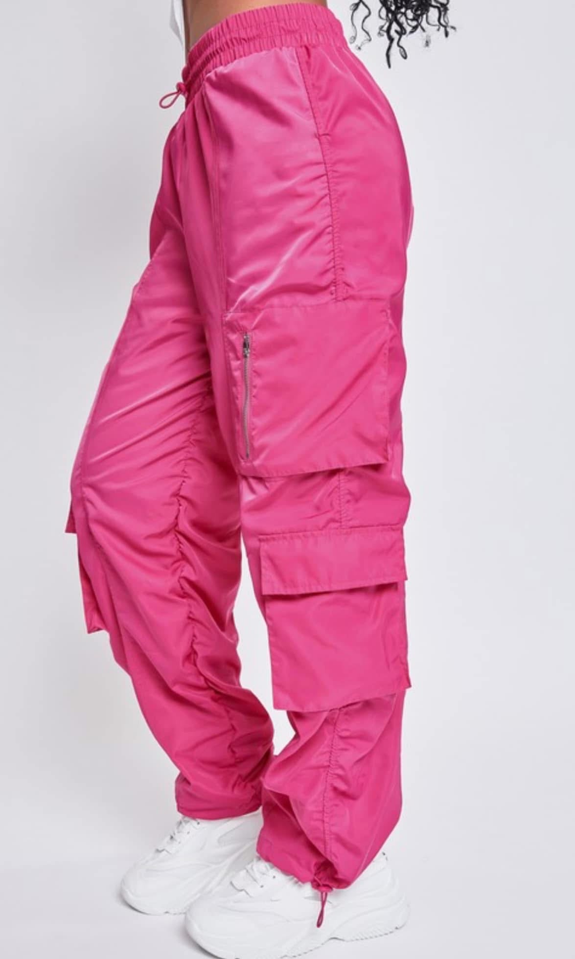 Puffer Parachute Joggers