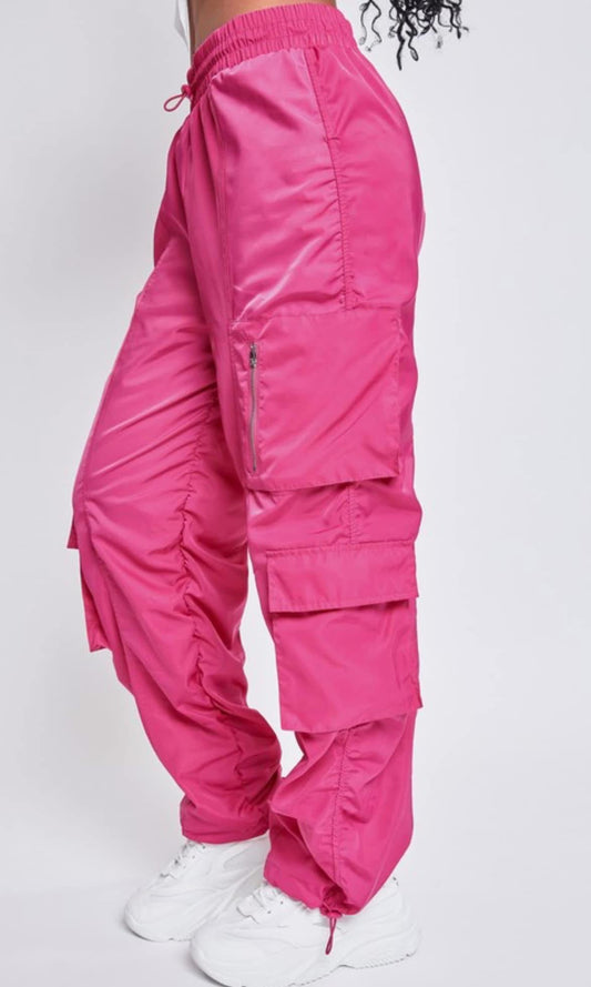 Puffer Parachute Joggers