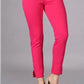 Plus Cropped Capri pants with Slit