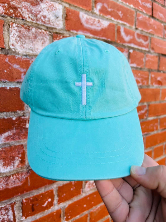 Cross Embroidered Hat